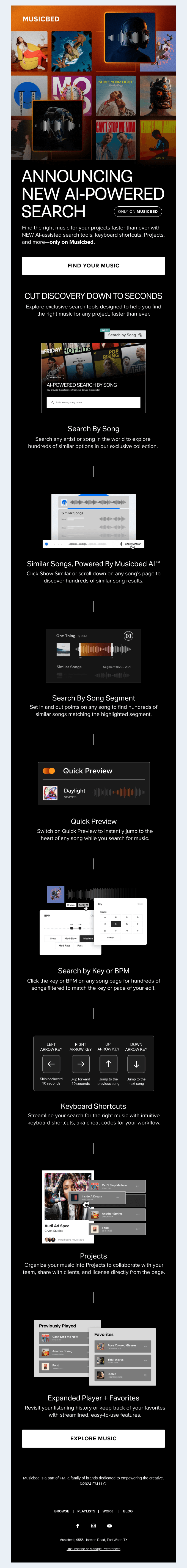 Our NEW AI-powered song search tool will save you SO much time