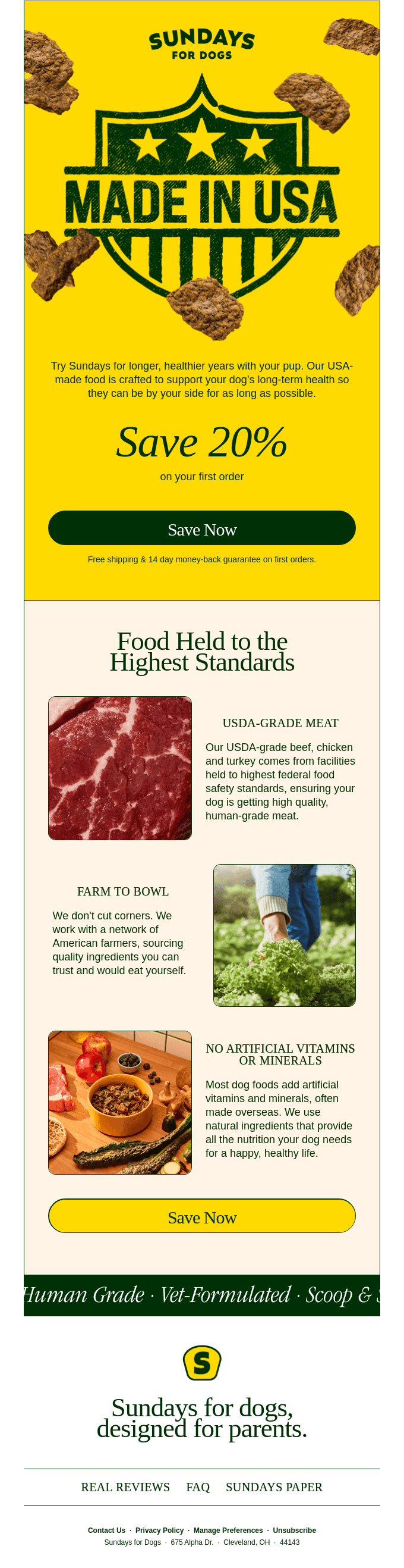 More years together. More savings. 🇺🇸