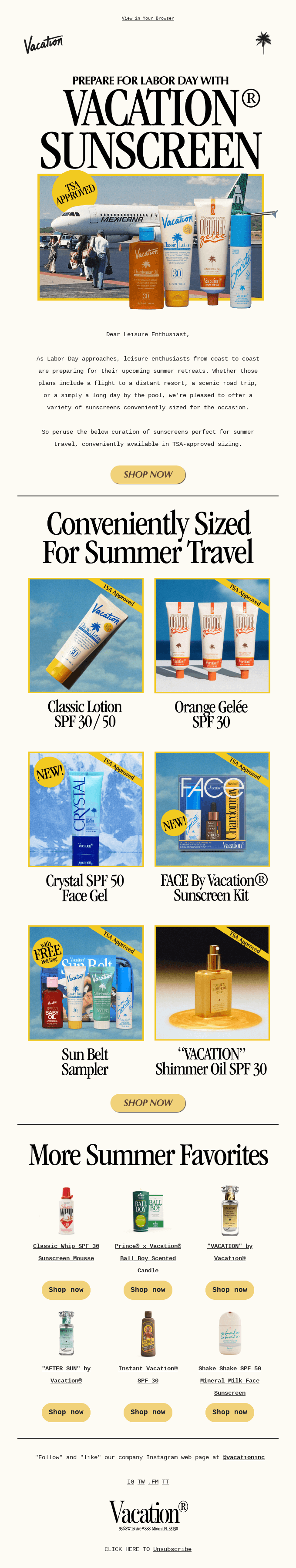 🏖️ Travel-Sized Sunscreen for Any Vacation®