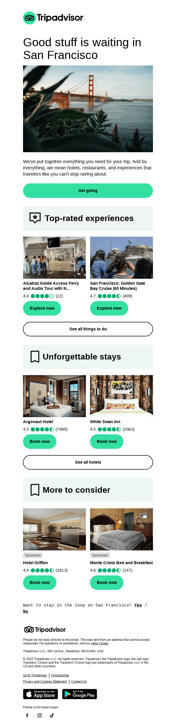 You'll ♥ these San Francisco recs