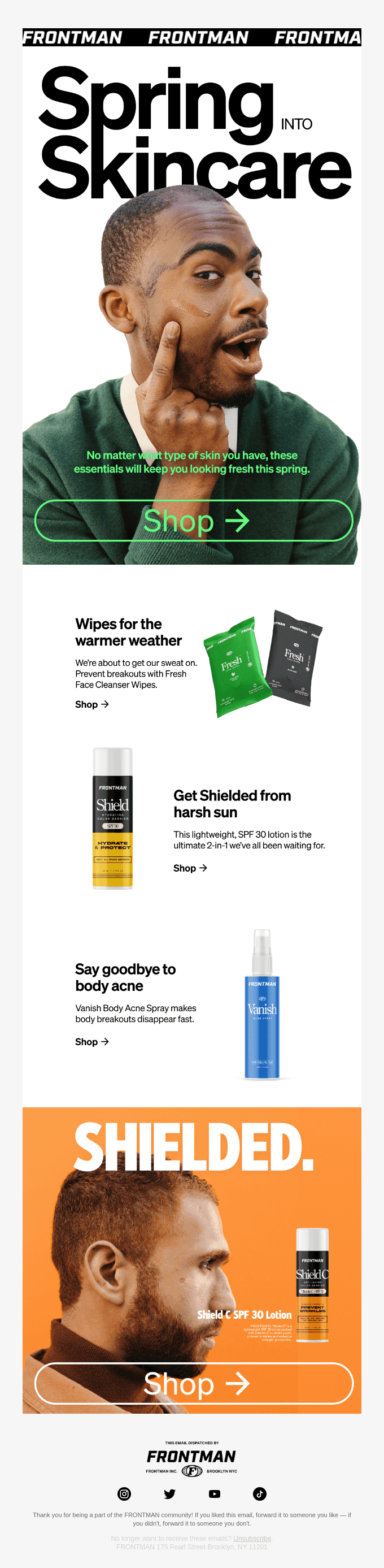 Ditch breakouts this spring ☞