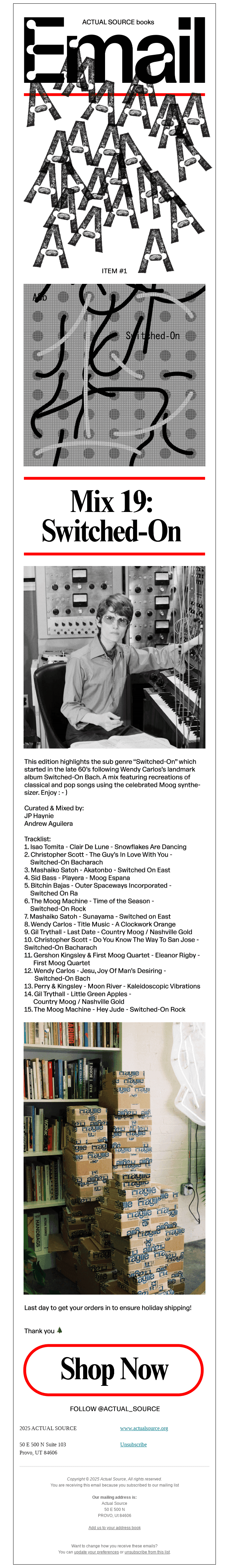 Mix 19: Switched-On 🎶