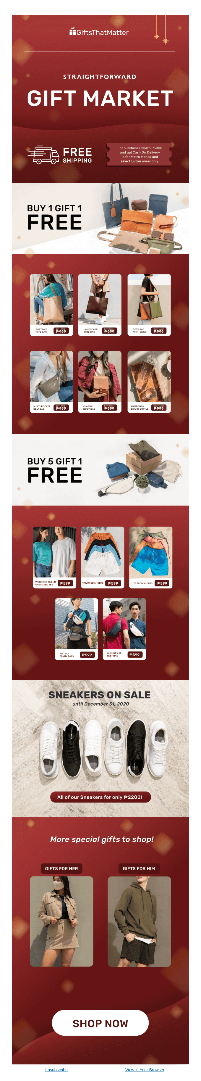 ✨ Complete your Christmas wish list with Straightforward gifts! ✨