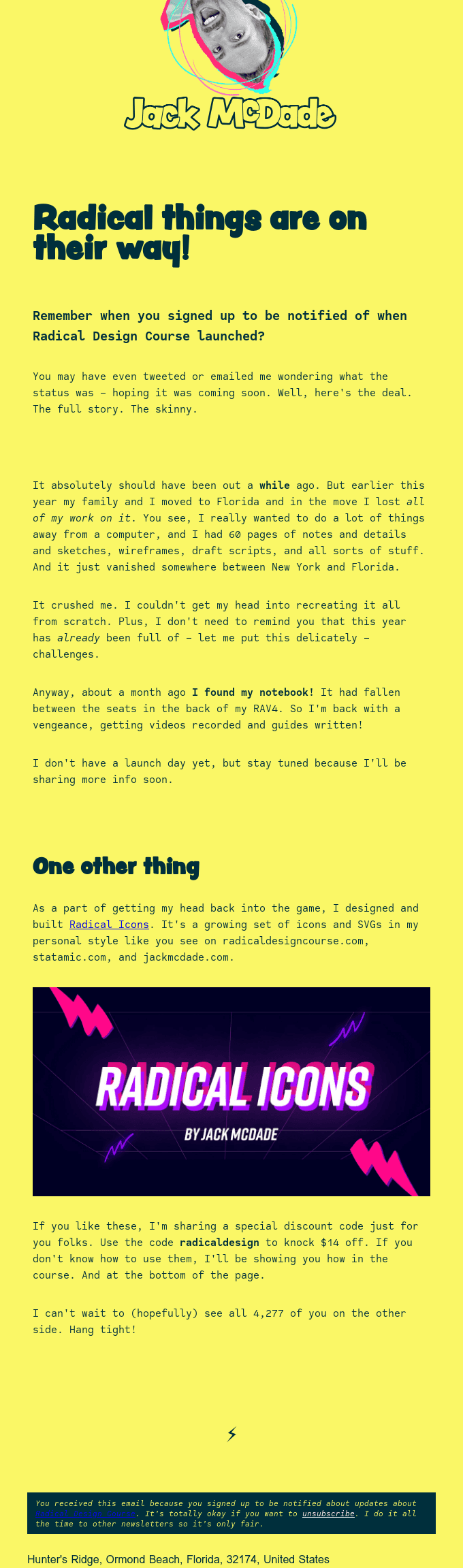 ⚡️ Radical things are on their way!