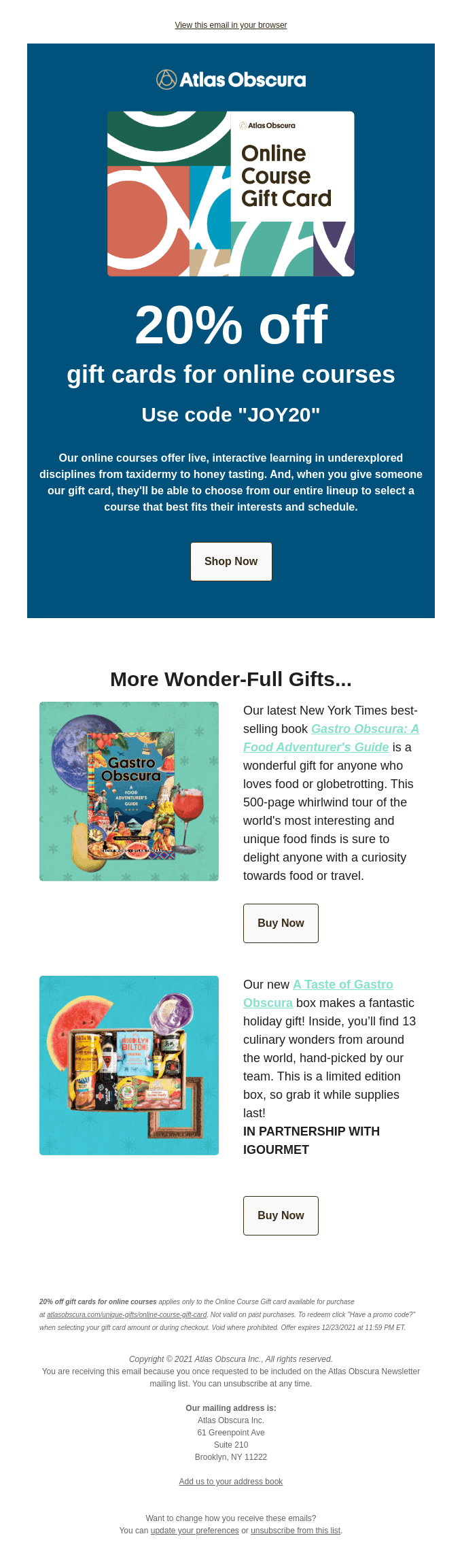 🎄 20% Off Gift Cards For Online Courses