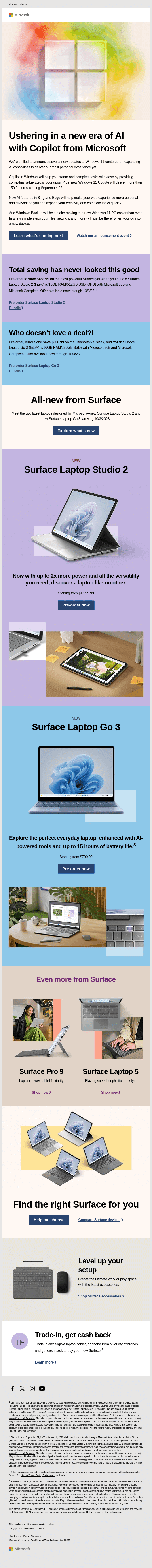 A new era of AI from Microsoft, plus powerful new Surface devices