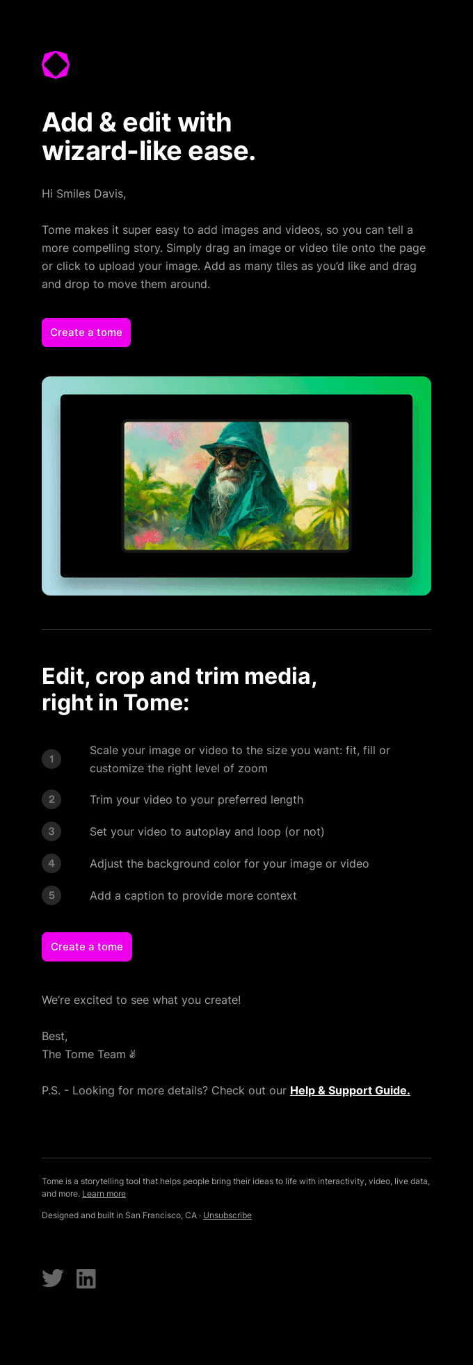 Add some visual oomph to your story