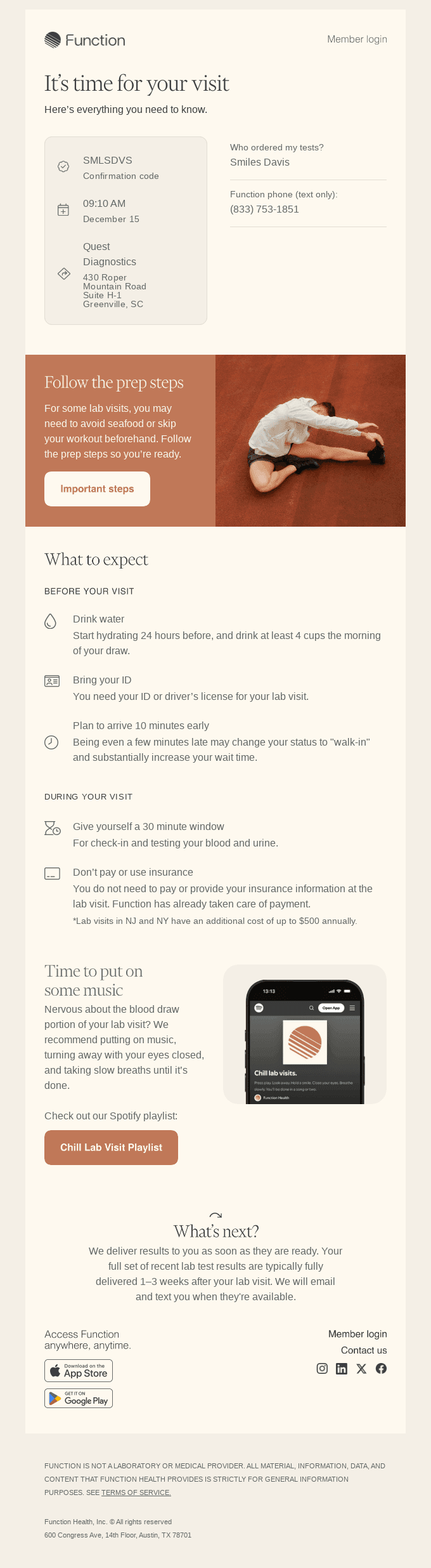 Approaching your lab visit — important steps to follow