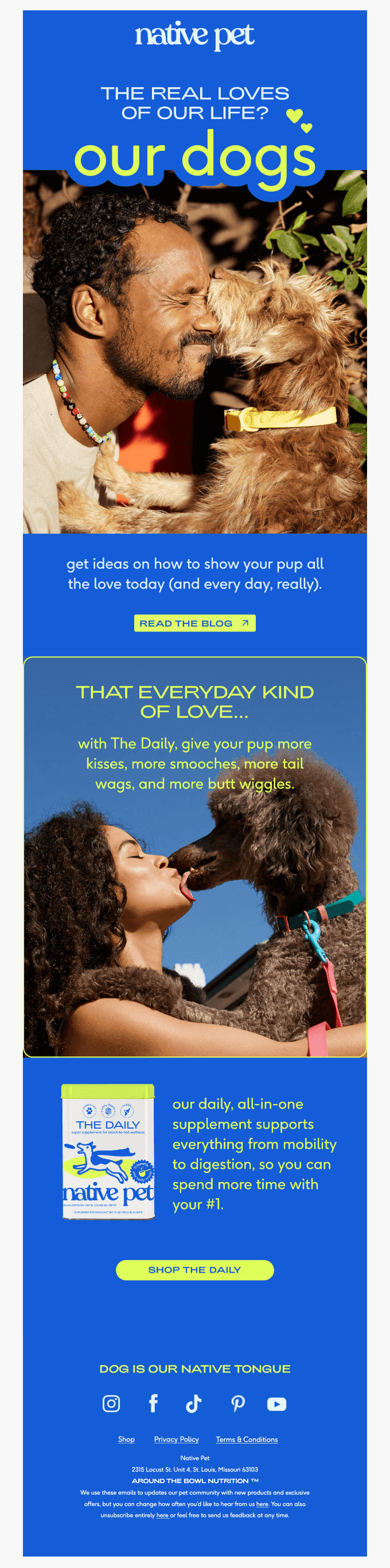 as if we needed a day to obsess over our dog….