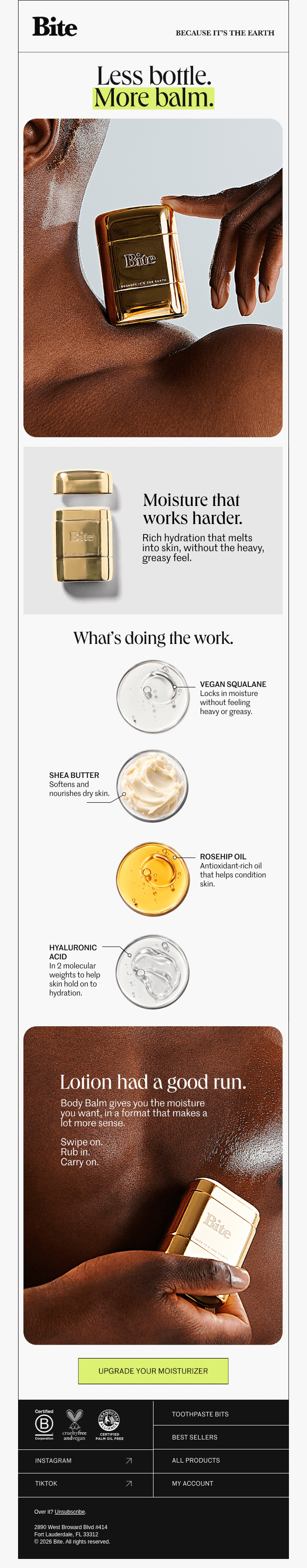 A balm that puts in work.