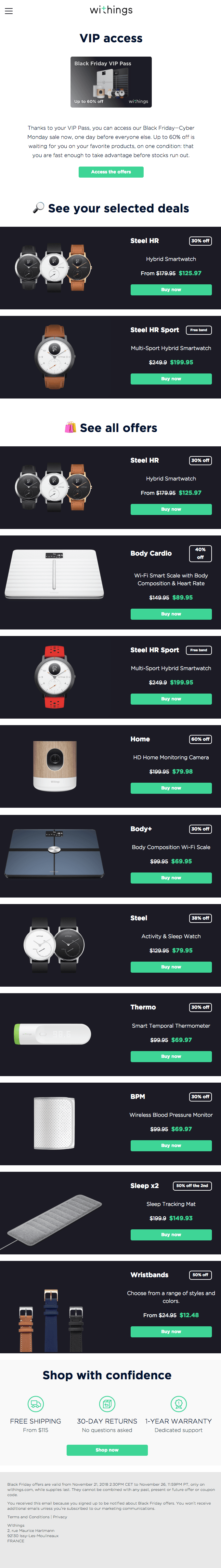 Black Friday VIP offers are live!