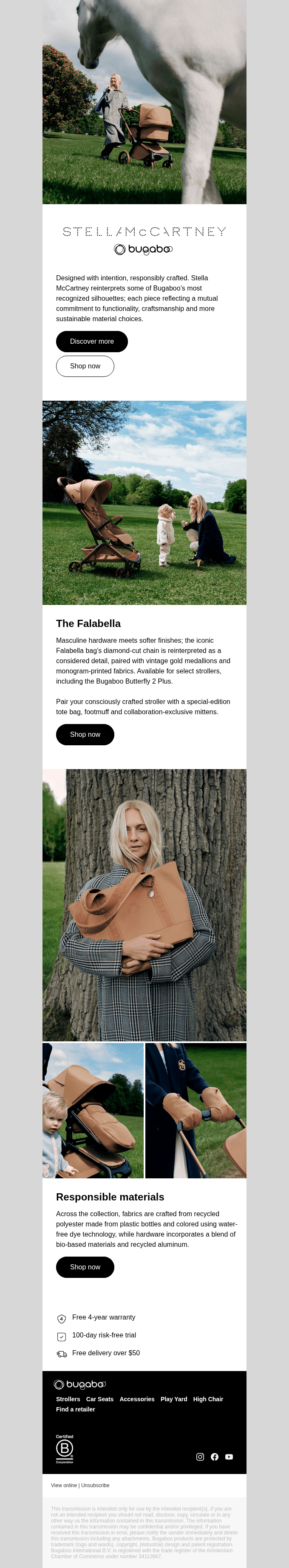 Bugaboo x Stella McCartney Special Edition just landed