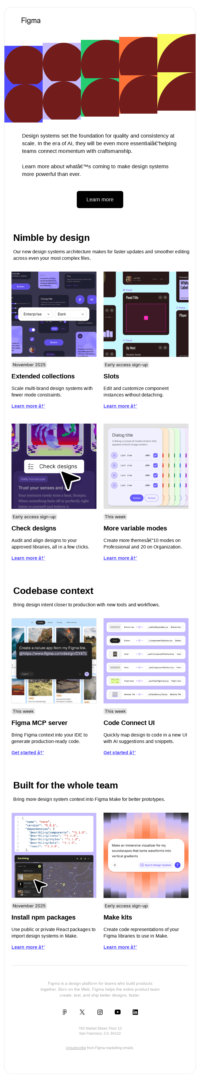 Design systems for a new era of design