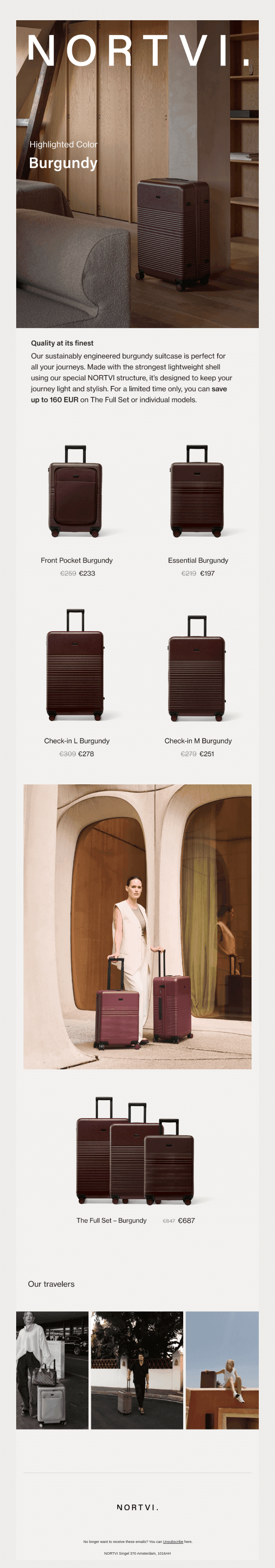 Discover our award-winning suitcases
