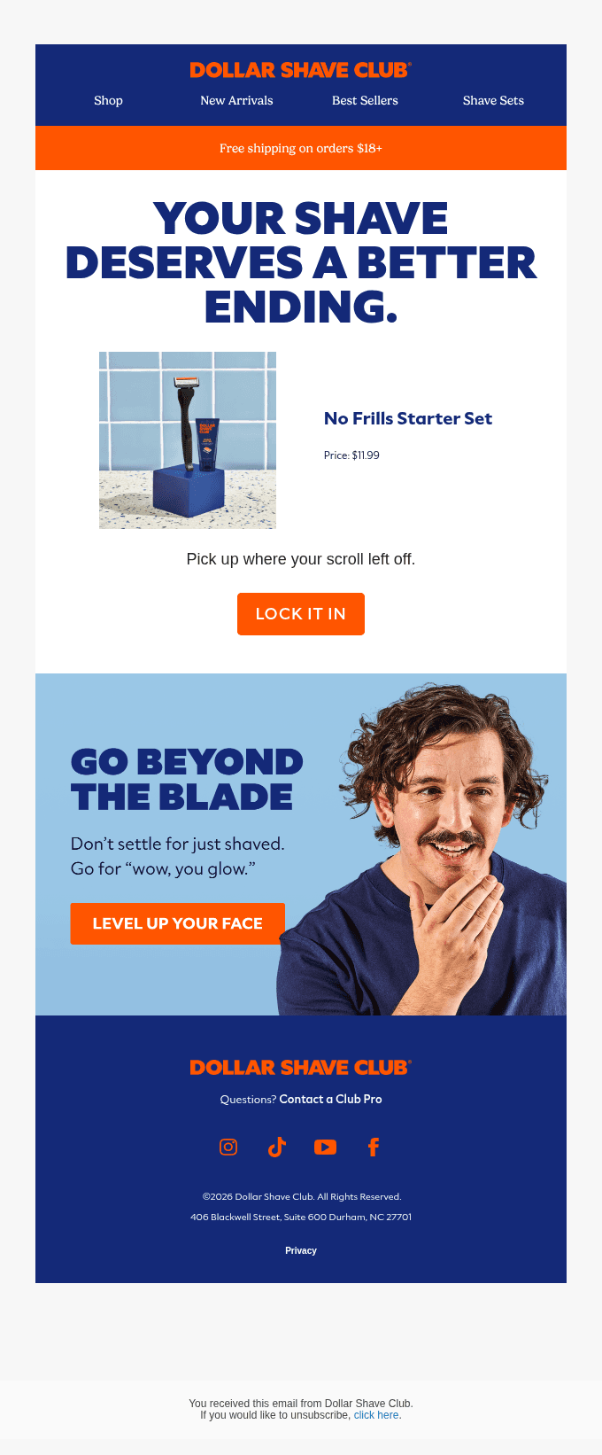 Half-browsed, half-shaved… tragic.