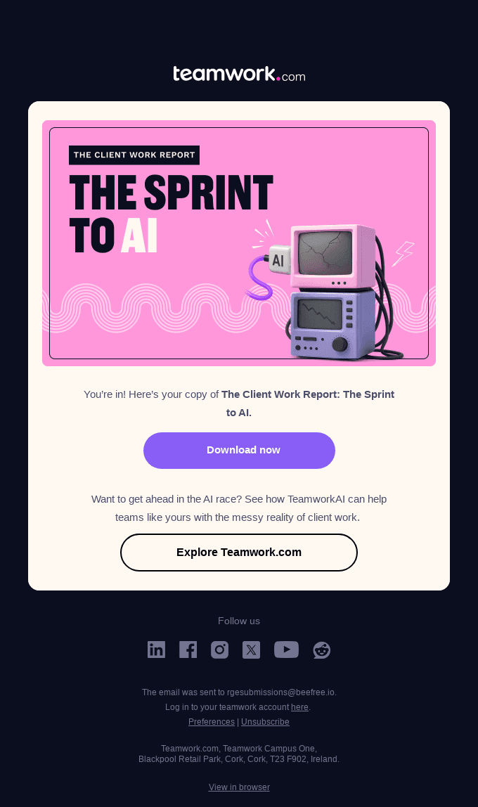 📩 Download ready: The Sprint to AI