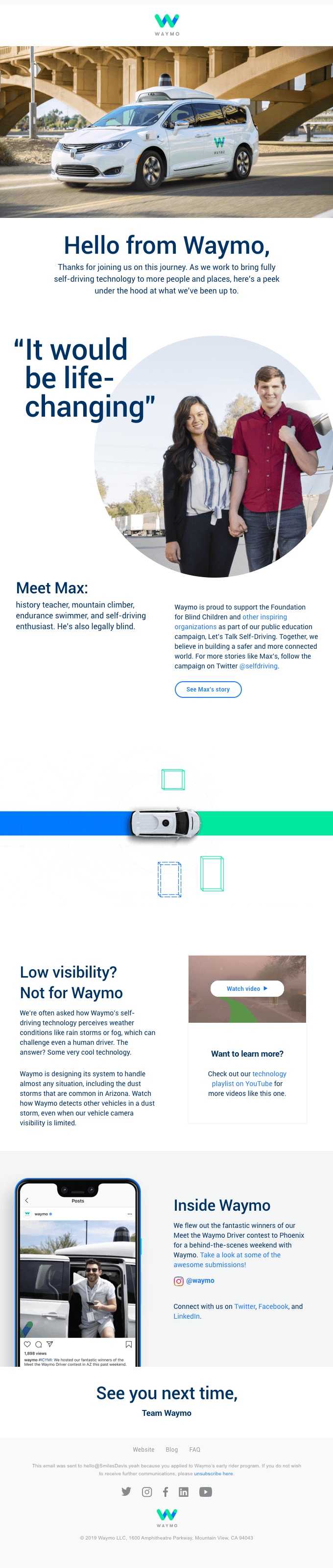 Ever wondered how Waymo can see in the rain? Find out in here.