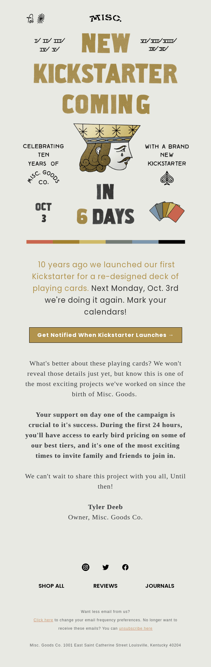 🎉 Get Ready! New Kickstarter This Monday