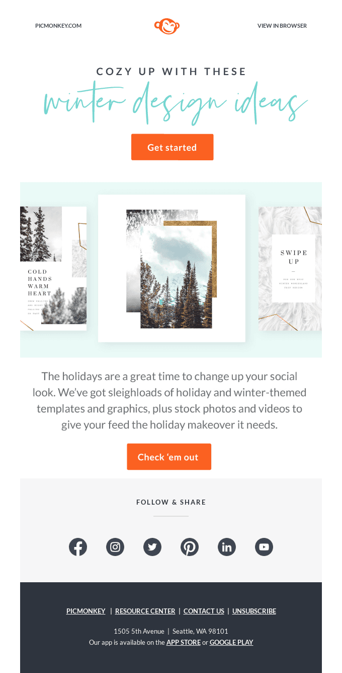Give your social media a holiday makeover