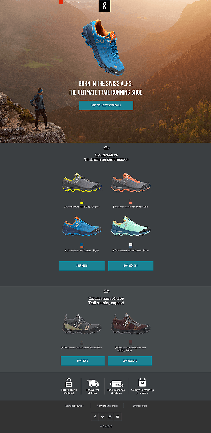 ☁ GLOBAL LAUNCH: our first ever trail running shoe. The Cloudventure.