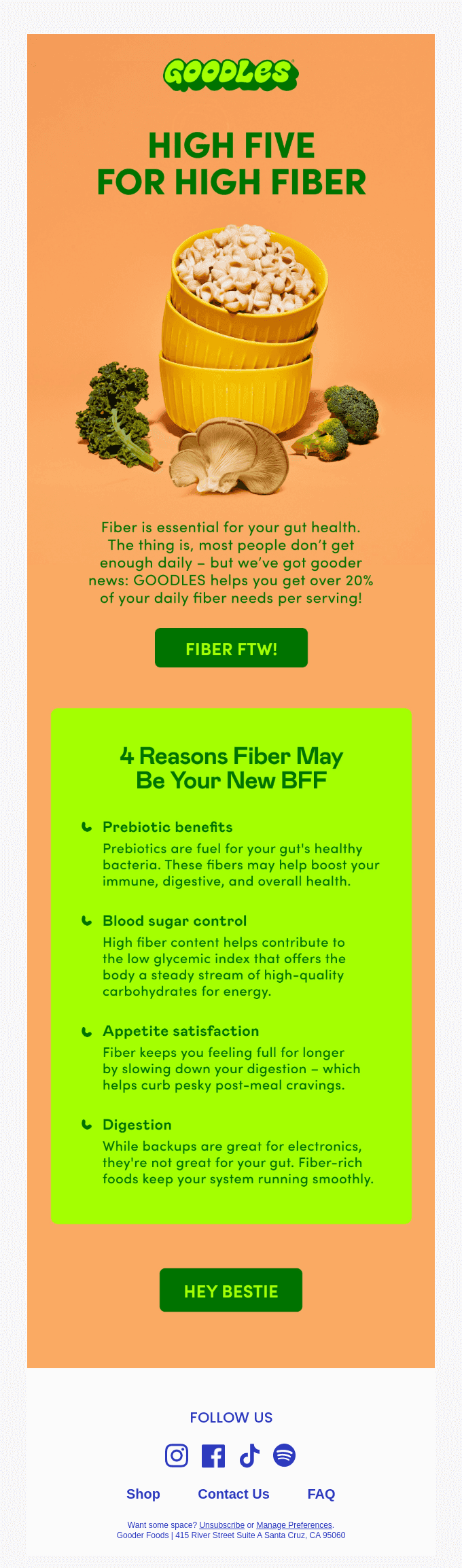 Gooder gut health, right this way
