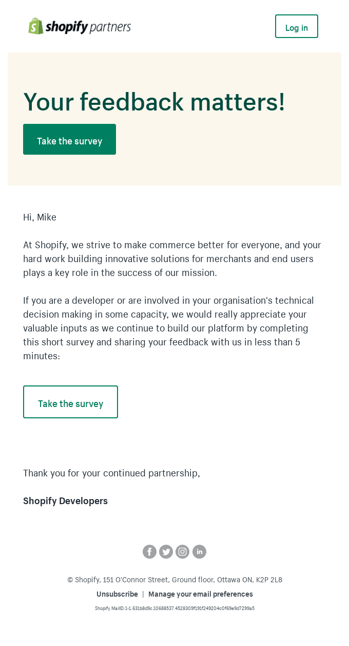 Help us shape the future of e-commerce