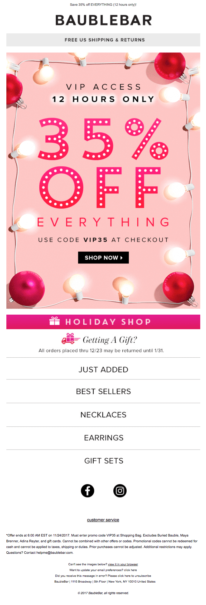 Hey VIP! Black Friday starts NOW