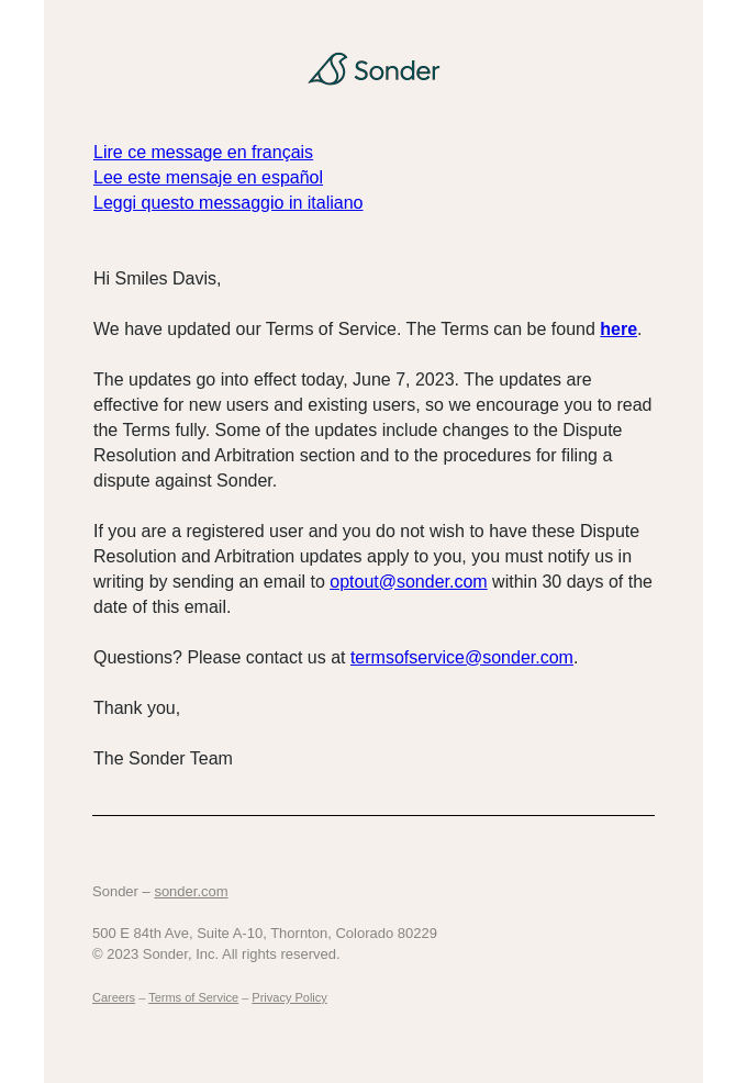 Important Updates to our Terms of Service