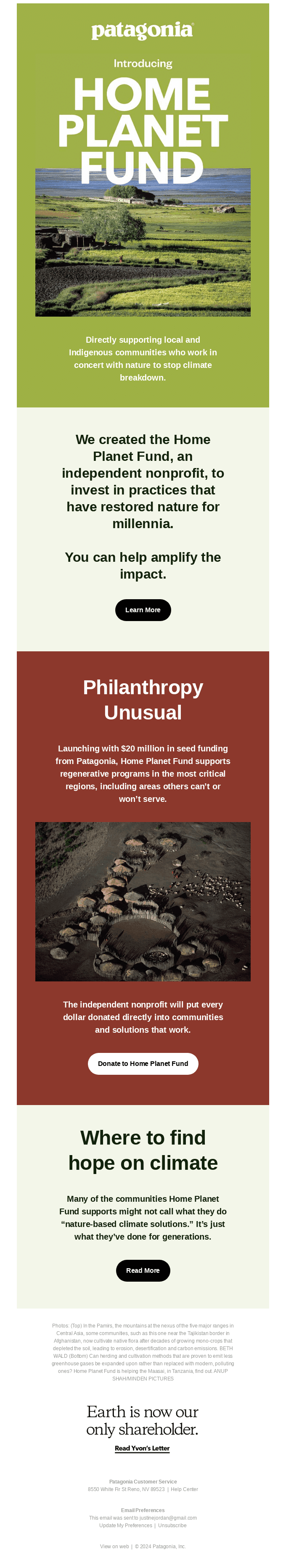 Introducing Home Planet Fund