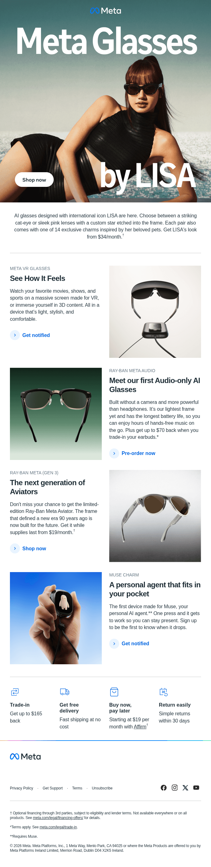 Introducing Meta Glasses by LISA