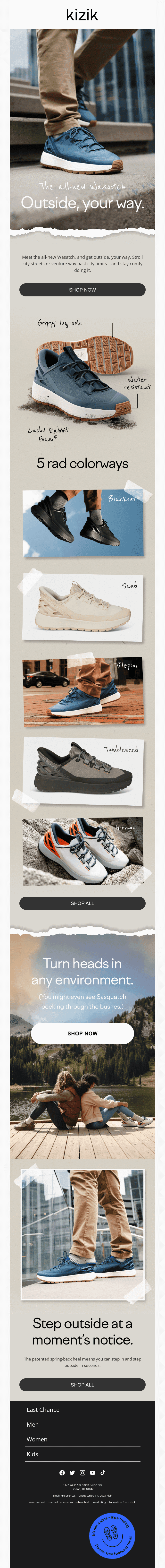 Introducing the all-NEW Wasatch
