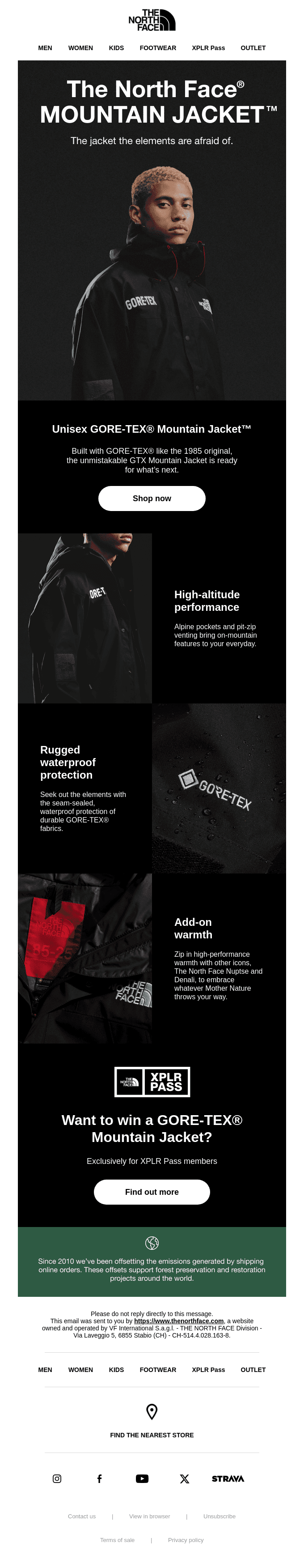 Introducing the GORE-TEX® Mountain Jacket™