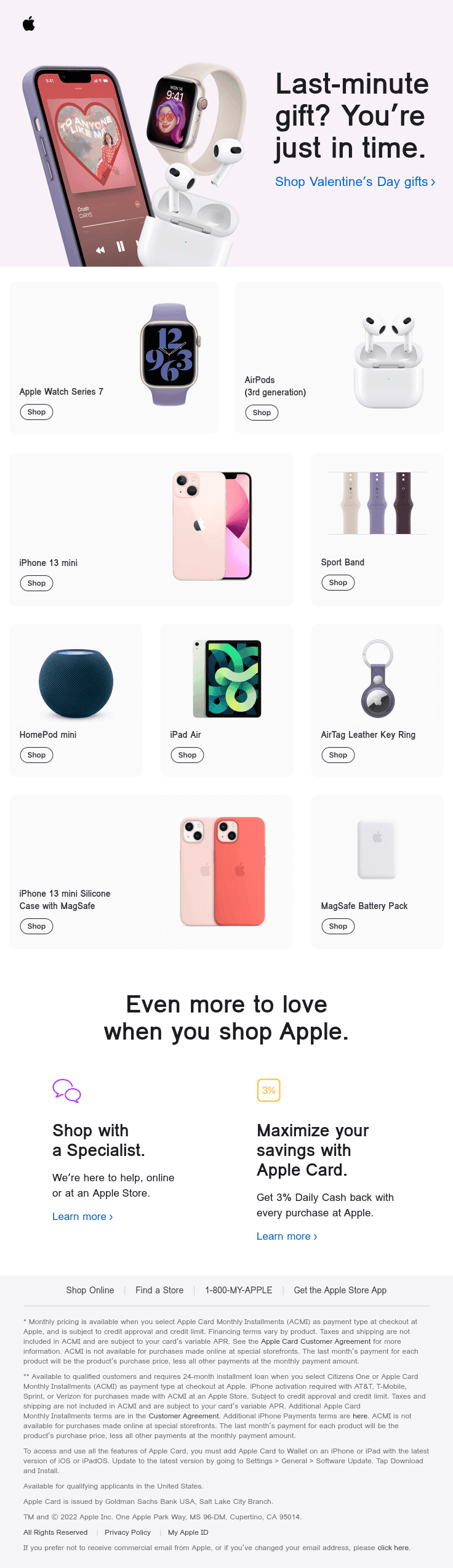 It’s not too late to find the perfect gift for Valentine’s Day.