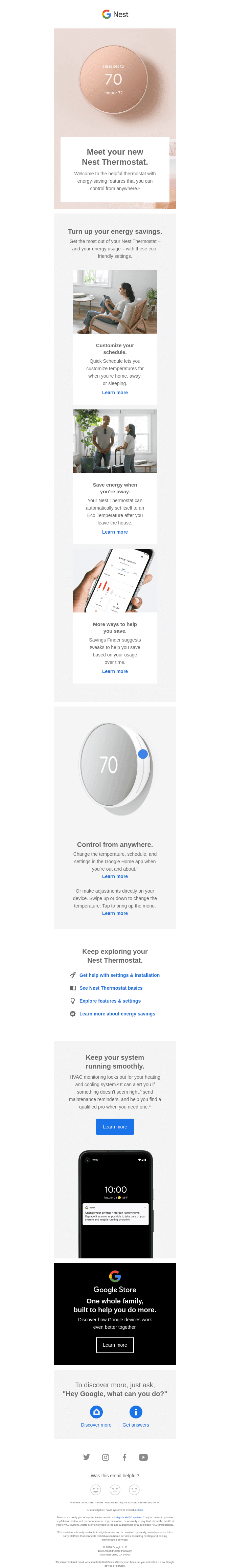Smiles Davis, get to know your Nest Thermostat