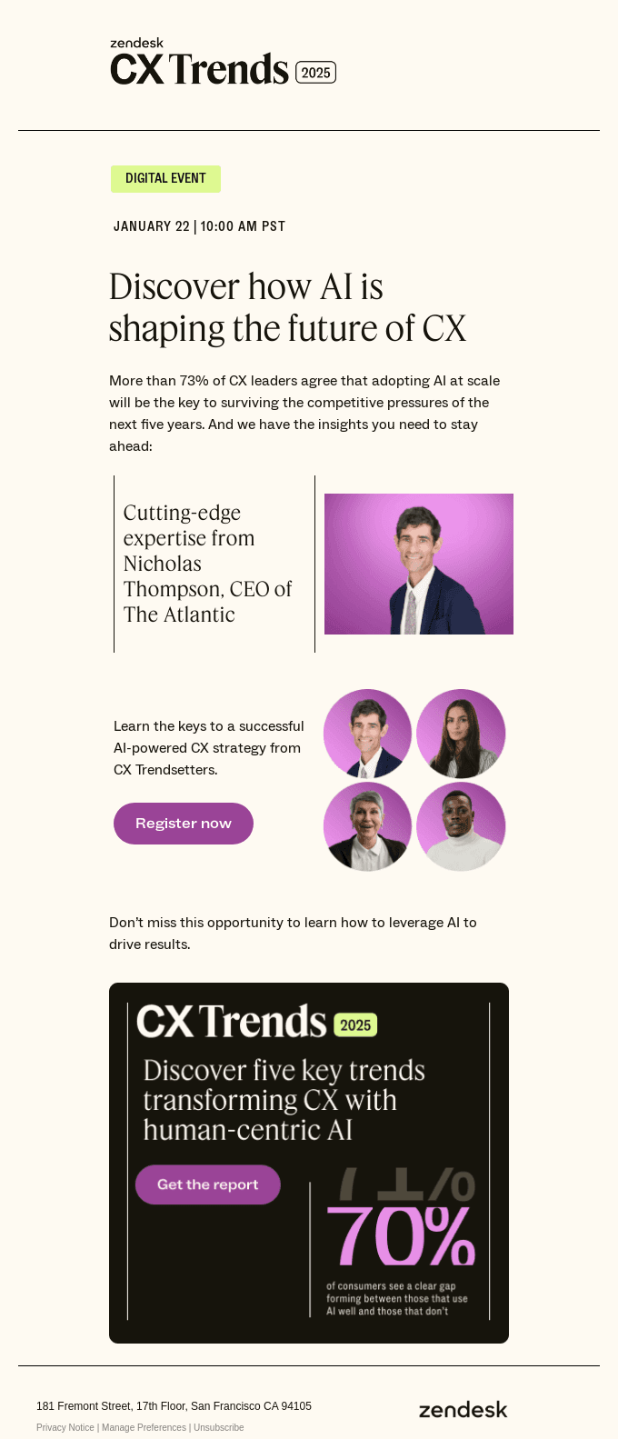 Let’s talk about how AI is shaping CX