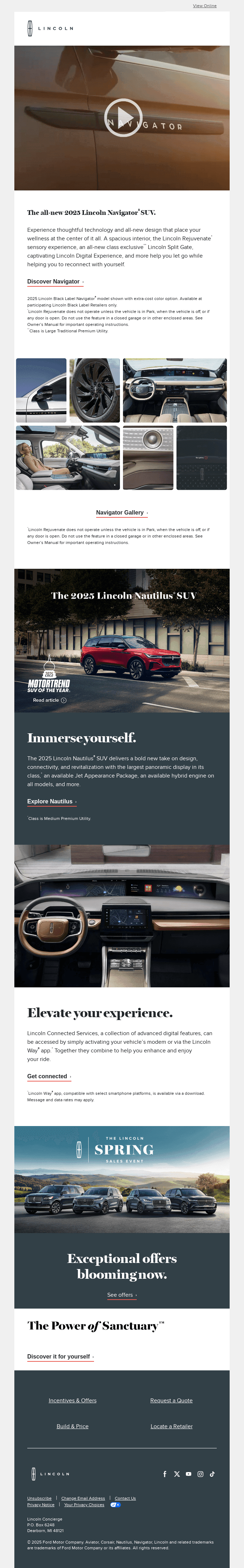 Make the most of the moment with Lincoln