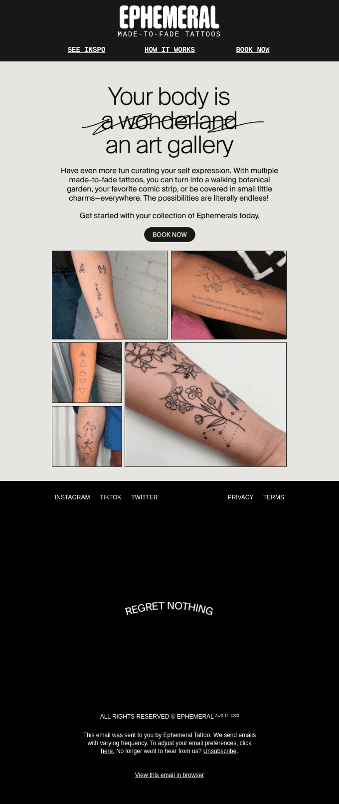 Many reasons for multiple tattoos