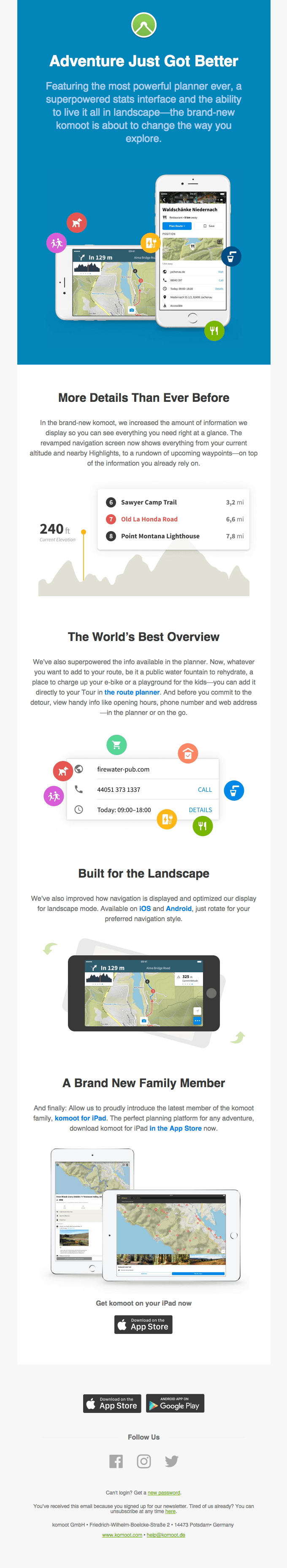 NEW: Updated features, tons more info and a version just for iPad