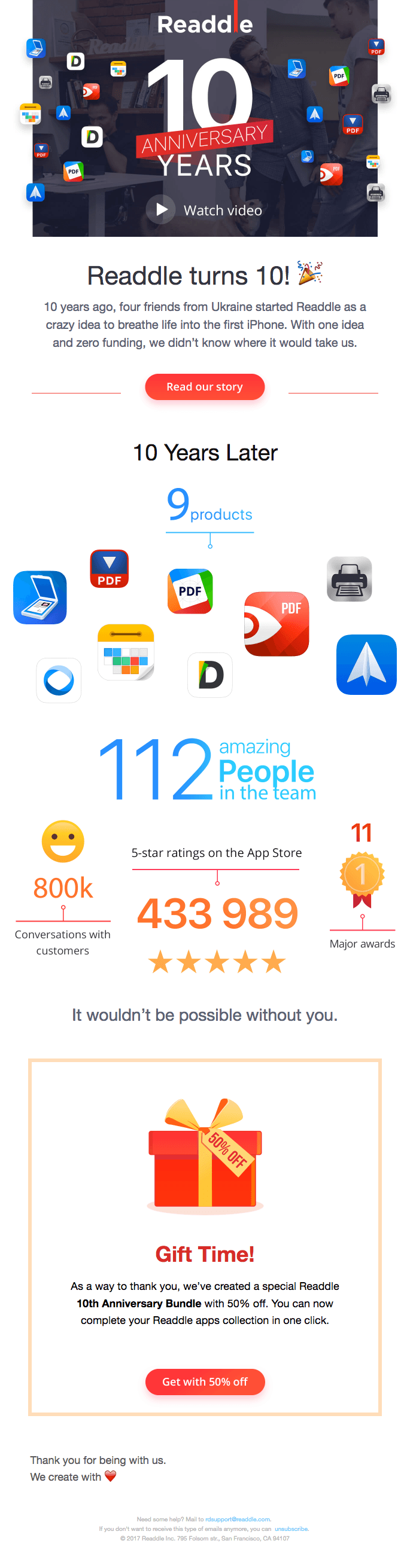 🎉 Readdle Turns 10: Let’s celebrate together!