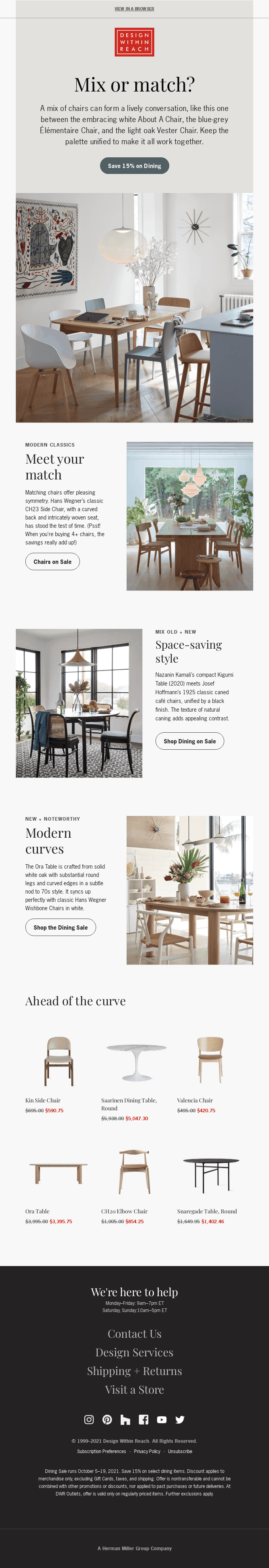 Should you mix or match dining chairs? Tips for shopping our sale