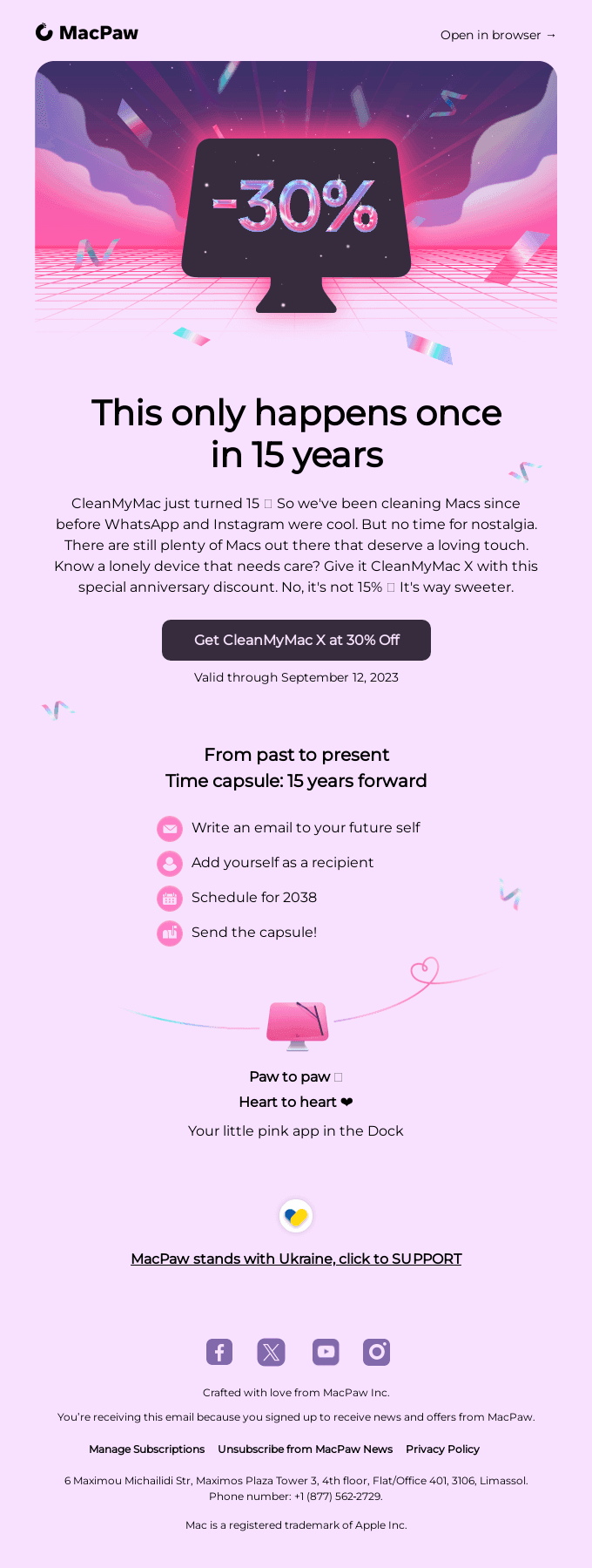 Something happened 15 years ago 😮