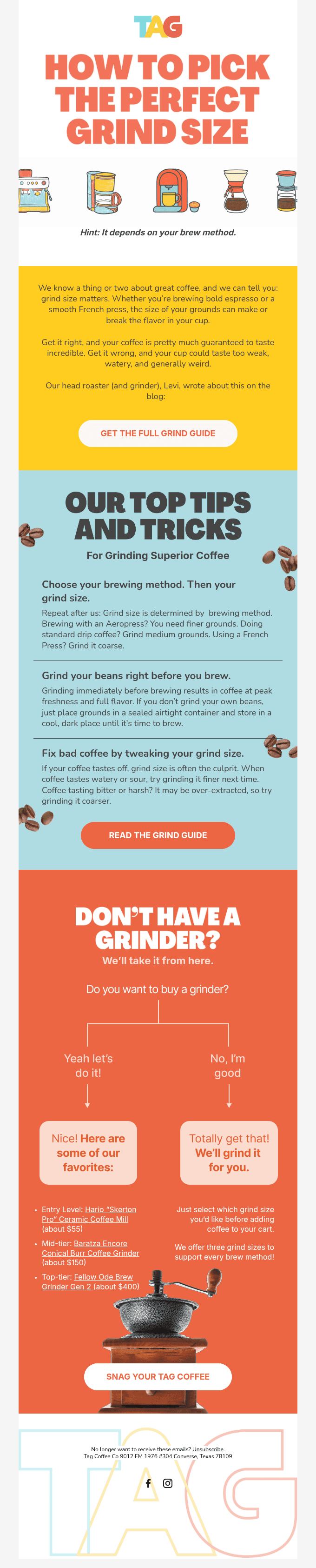 The case for knowing your grind size 🤔☕