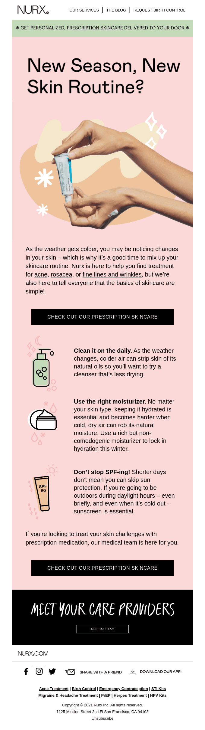 Taking care of your skin doesn’t have to be complicated