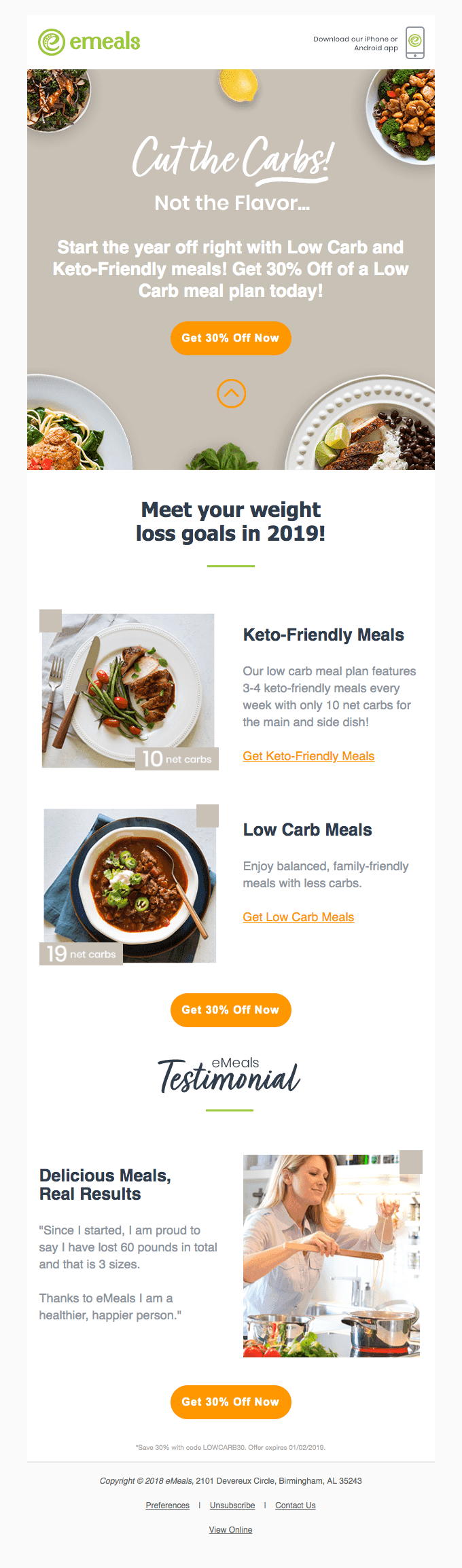 Tasty, Keto-Friendly and Low Carb Meals!