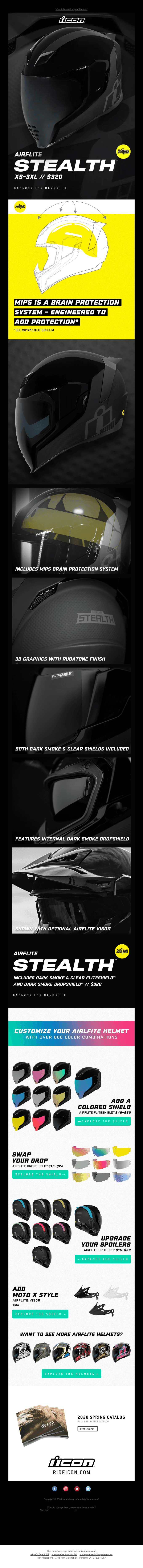 The Airflite Stealth™ Helmet With MIPS Brain Protection System