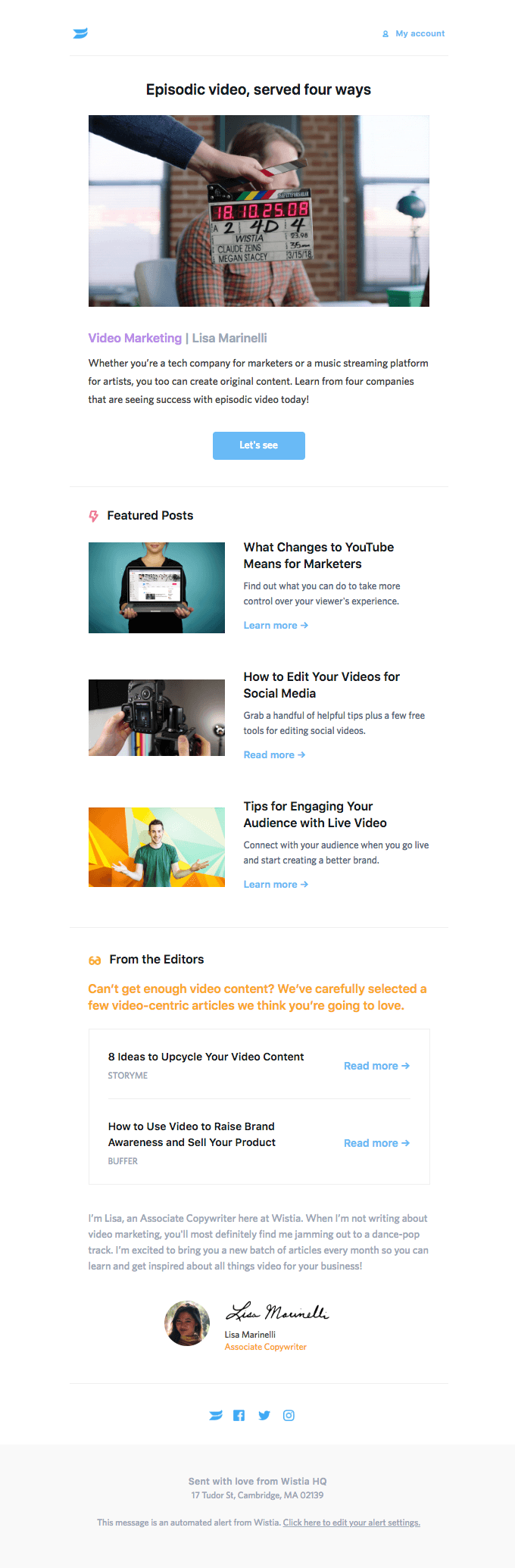 The January Wistia Content Roundup: Fresh video marketing insights to help you stay ahead.