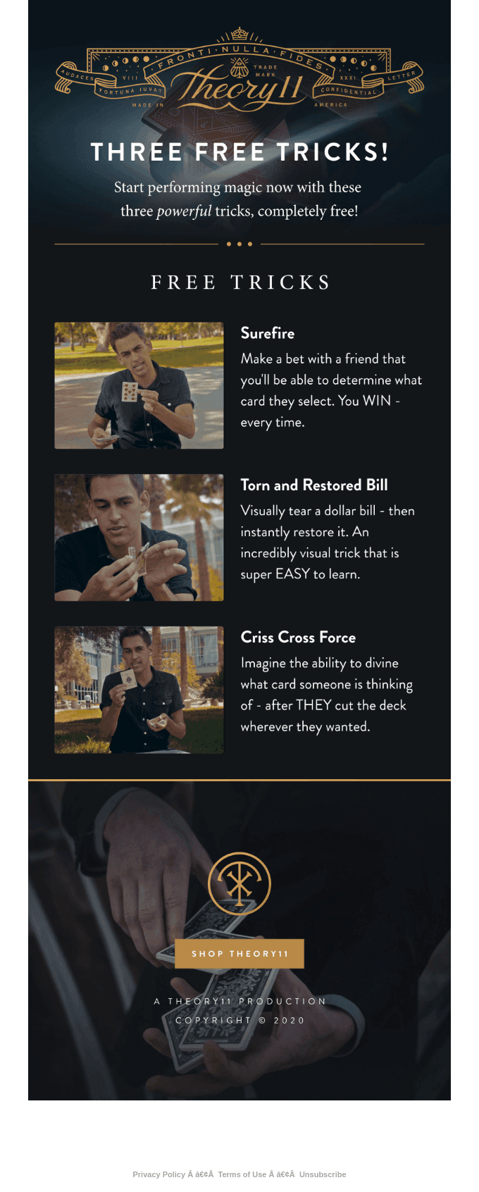 Three FREE Magic Tricks - Learn Now!