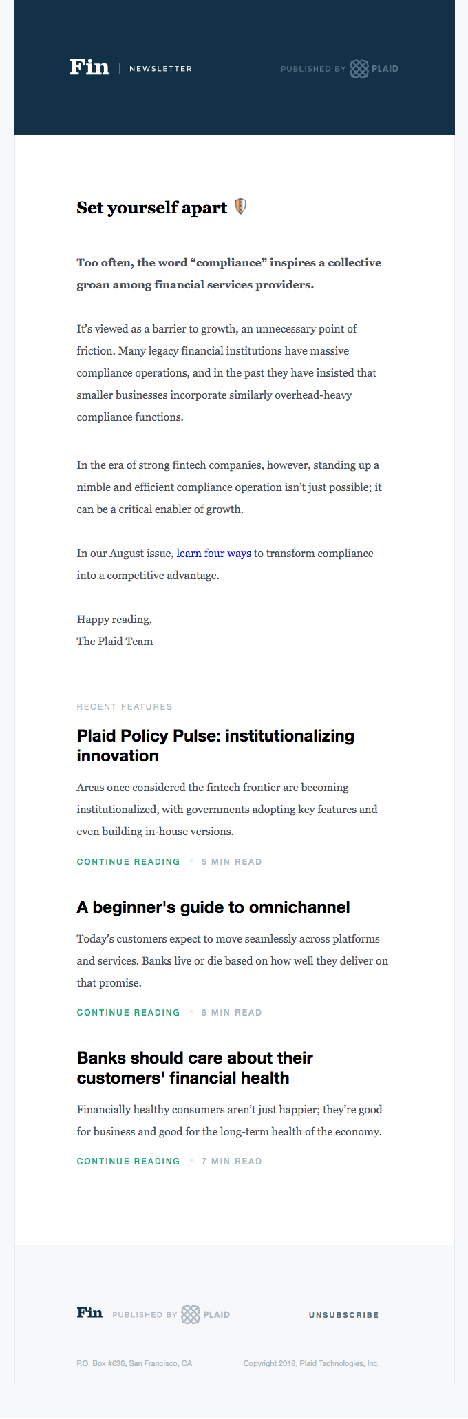 Transform compliance into a competitive advantage 🛡️