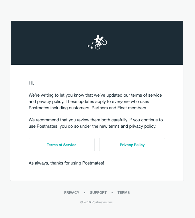 We’ve Updated Our Terms of Service and Privacy Policy