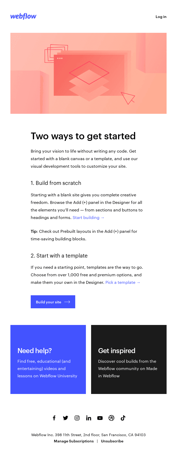 Welcome to Webflow!